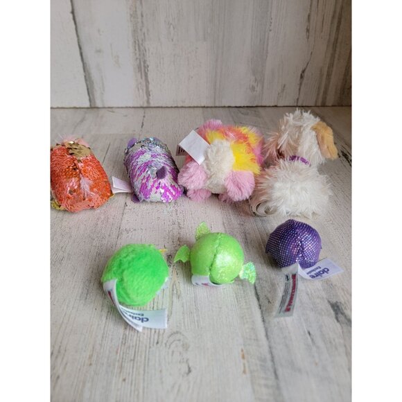 Plush mini dog cat bat unicorn stuffed animal accessory set penguin - Picture 4 of 5